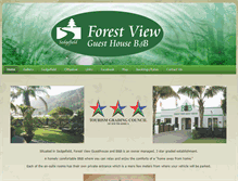 Tablet Screenshot of forestviewguesthouse.co.za